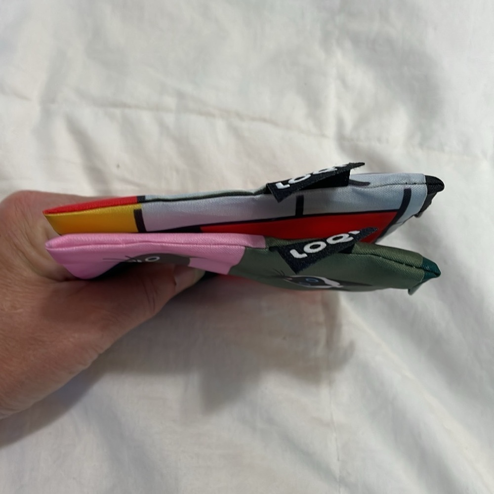 LOQI | Two | Mini | Zippered | Coin/Accessories/Essentials/Toiletries| Pouches - Picture 15 of 15